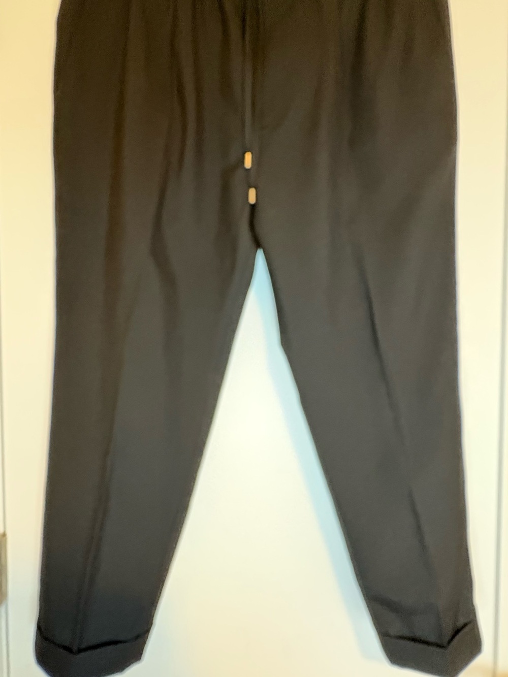 Gucci Men's Black Drawstring Tapered Jogger Pants - Picture 2 of 5
